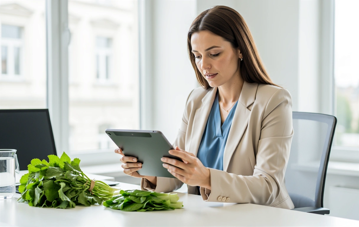 Stručnjak za ishranu u kancelariji